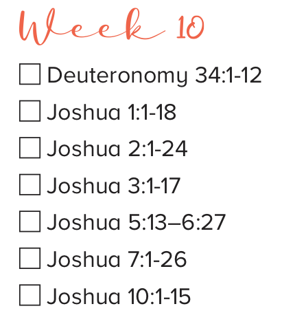 March WEEK 10 bible readings