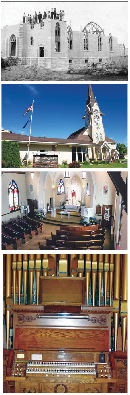 Collage of church photos