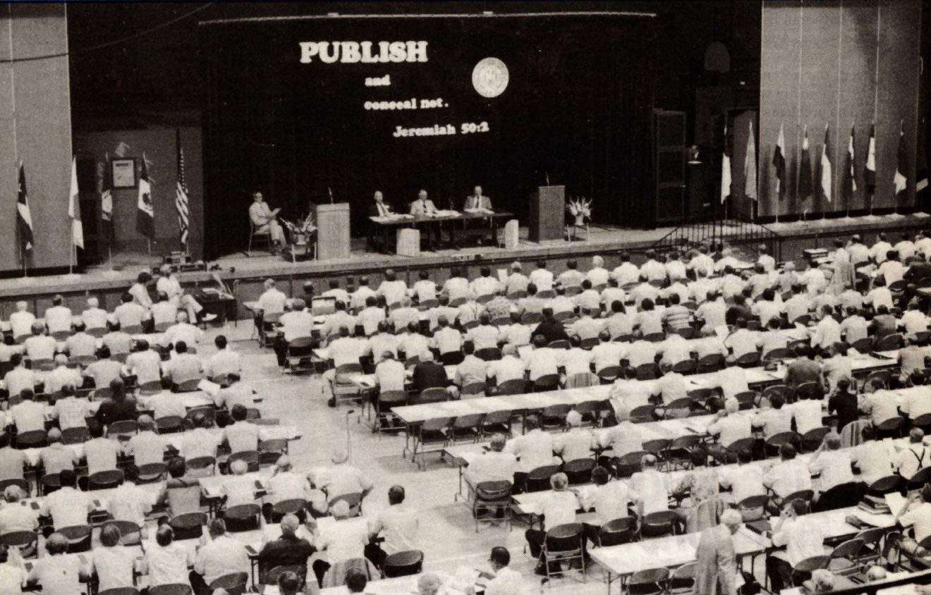 Synod convention, 1977