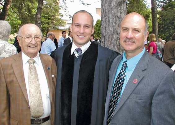 Three generations of pastors