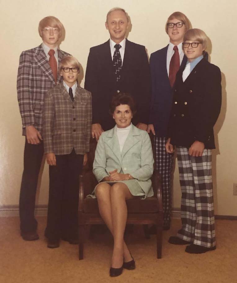Voss family circa 1970s