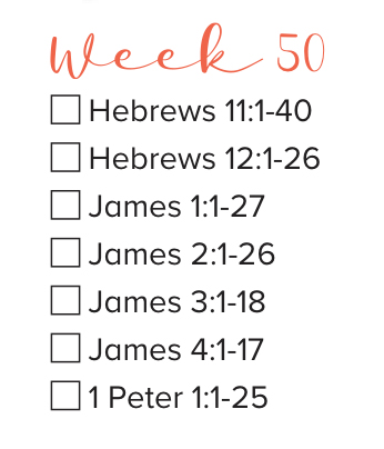 Jan 22 Bible reading for week 50