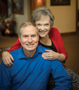 Jim Pope and wife
