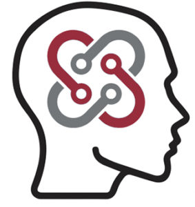 icon of head and brain gears