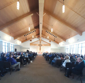 Christ Our Savior, Rockford, Mich., dedicated its new sanctuary