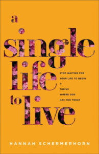 Yellow book cover "a single life to live"