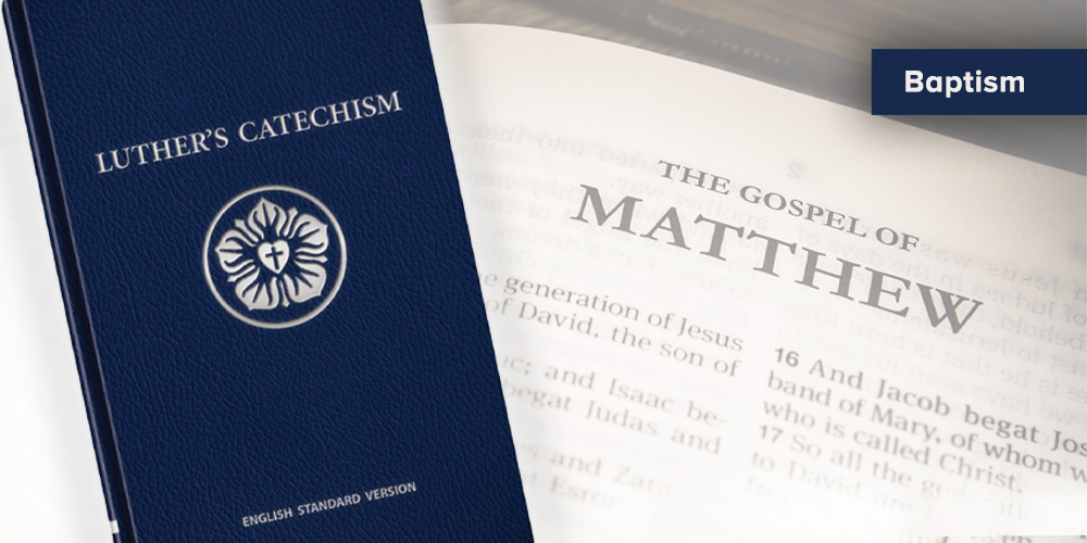 You are currently viewing Catechism truths from Matthew: Baptism