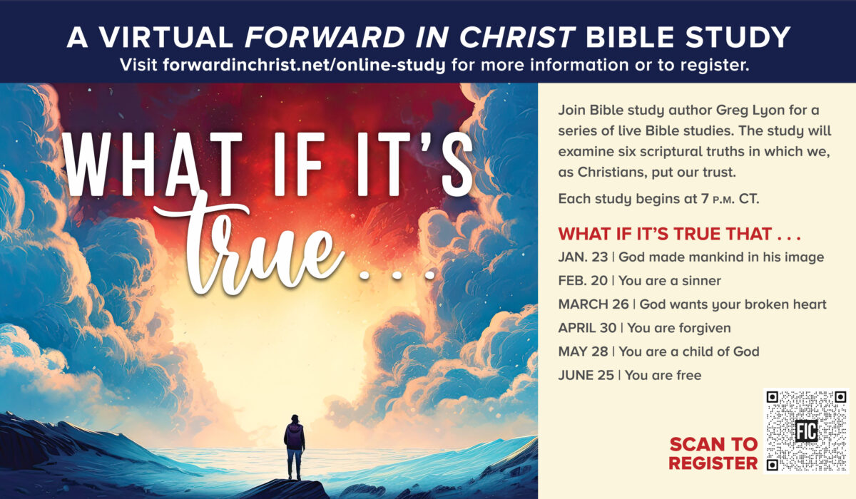 Virtual Bible study What if it's true display graphic