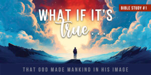 Read more about the article What if it’s true . . . that God made mankind in his image