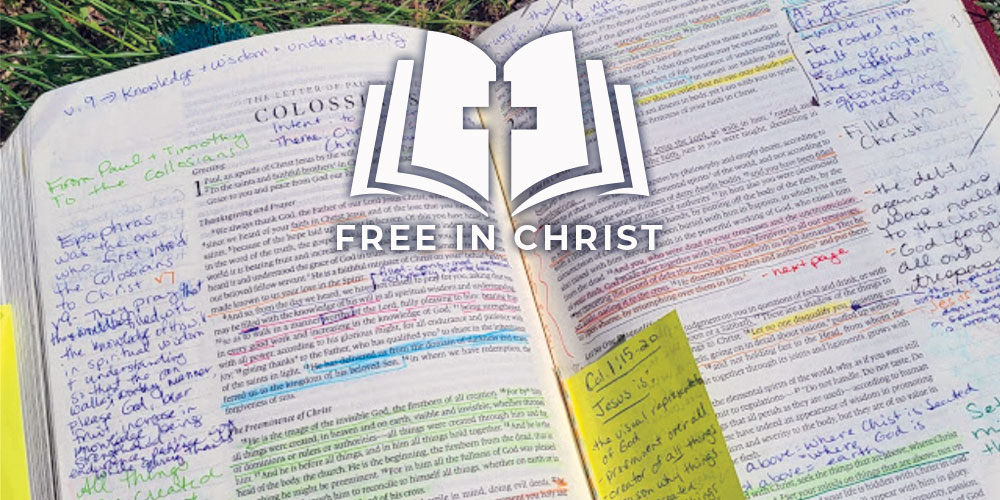 You are currently viewing Free in Christ: Personal Bible study