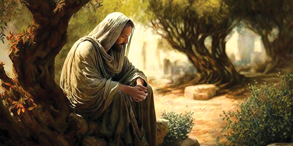 It happened in a garden: The Garden of Gethsemane