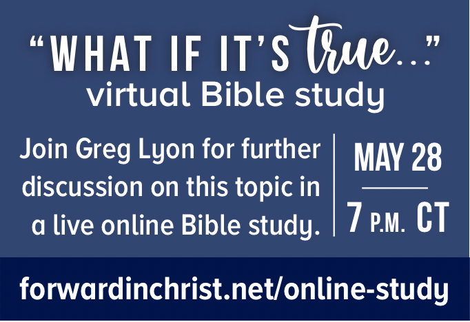 What if it's true bible study time graphic