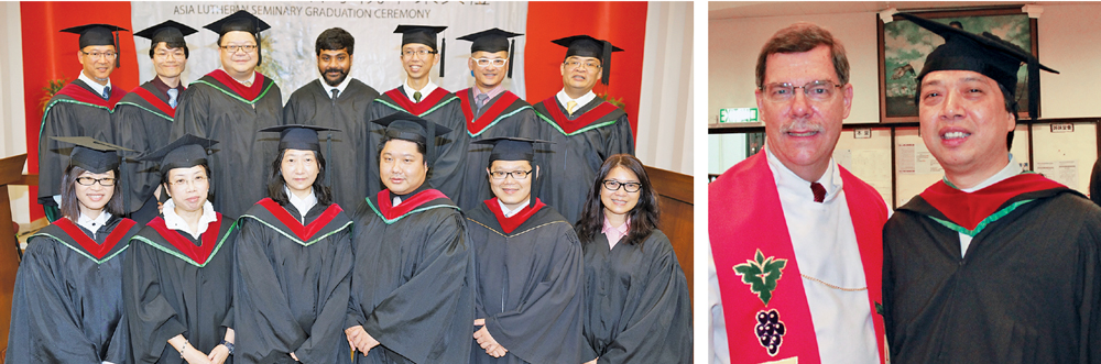 Asia Lutheran Seminary graduating class 2016