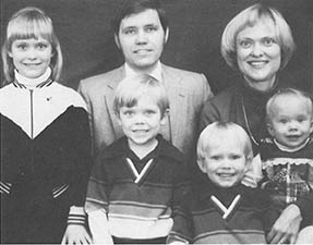 Black and white Seifert family years ago