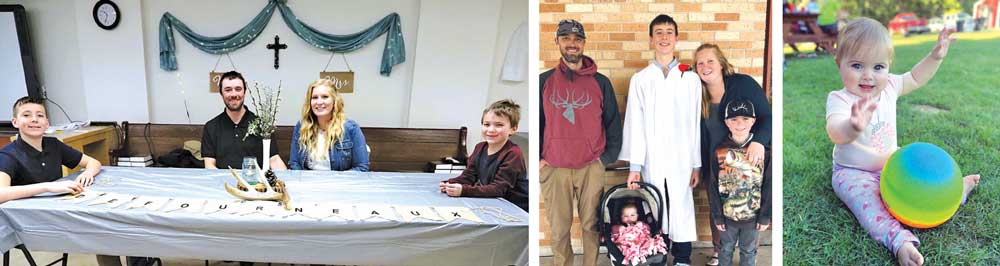 Confession of faith Skye Defourneaux and her family