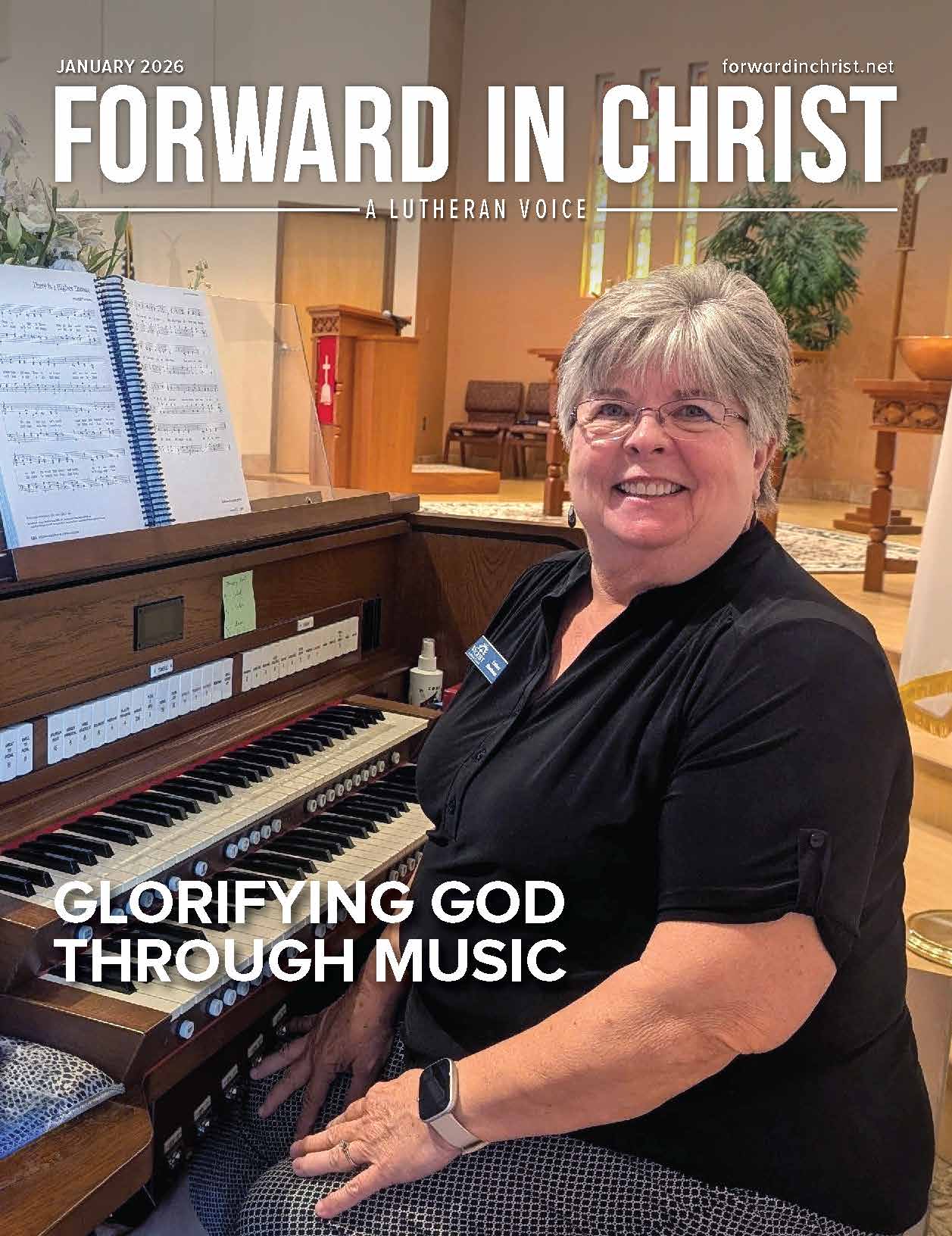 Cover of Forward in Christ January 2026