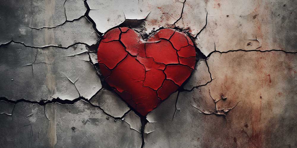 Give God your broken heart