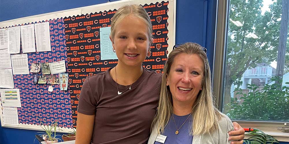 Anna Holper and Angie Mehlhorn