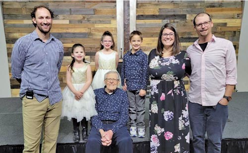 Confessions of Faith March 26 family with kids and grandpa