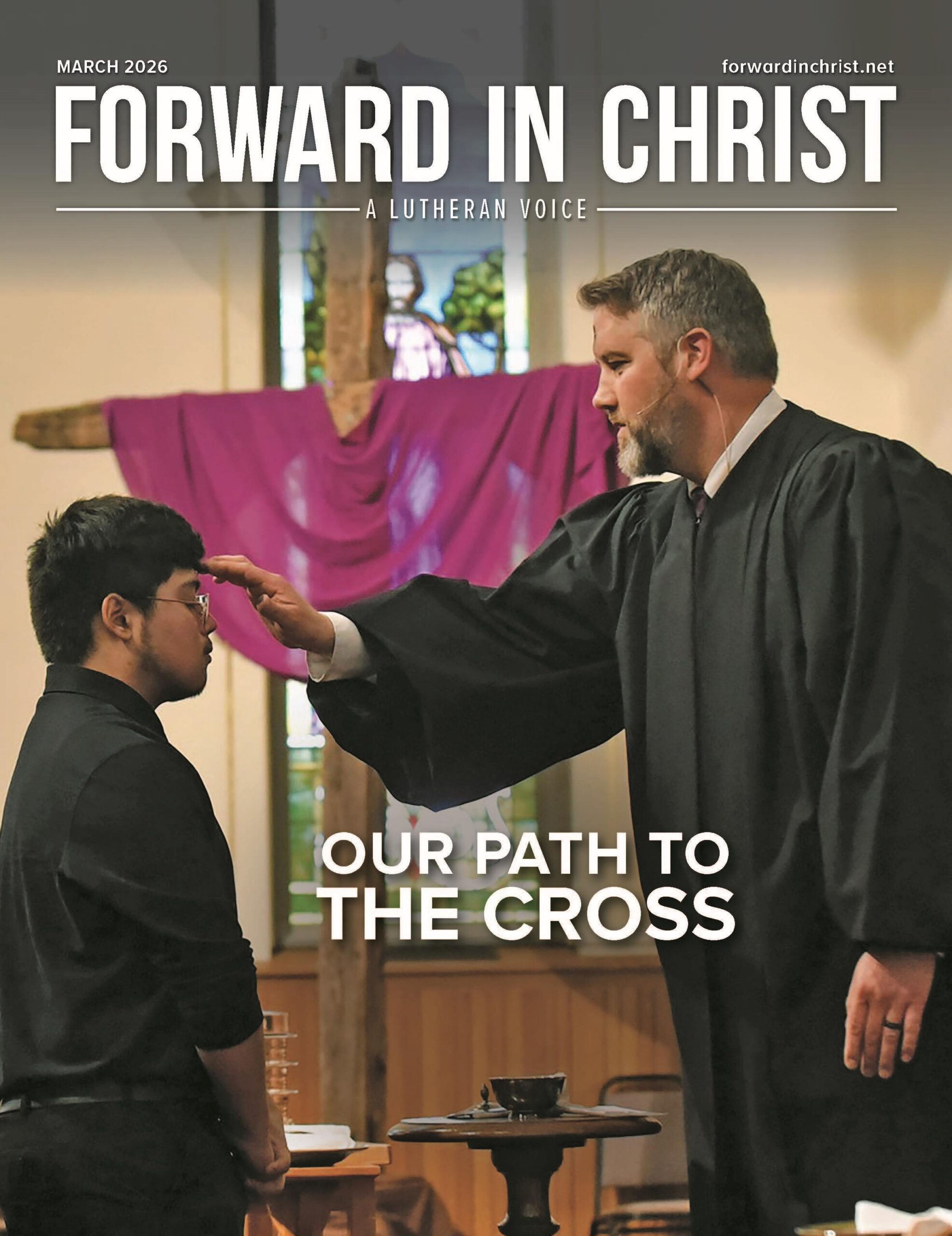 March 2026 Forward in Christ cover