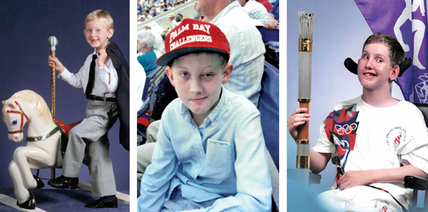 My Christian Life March 26 young boy olympic flame