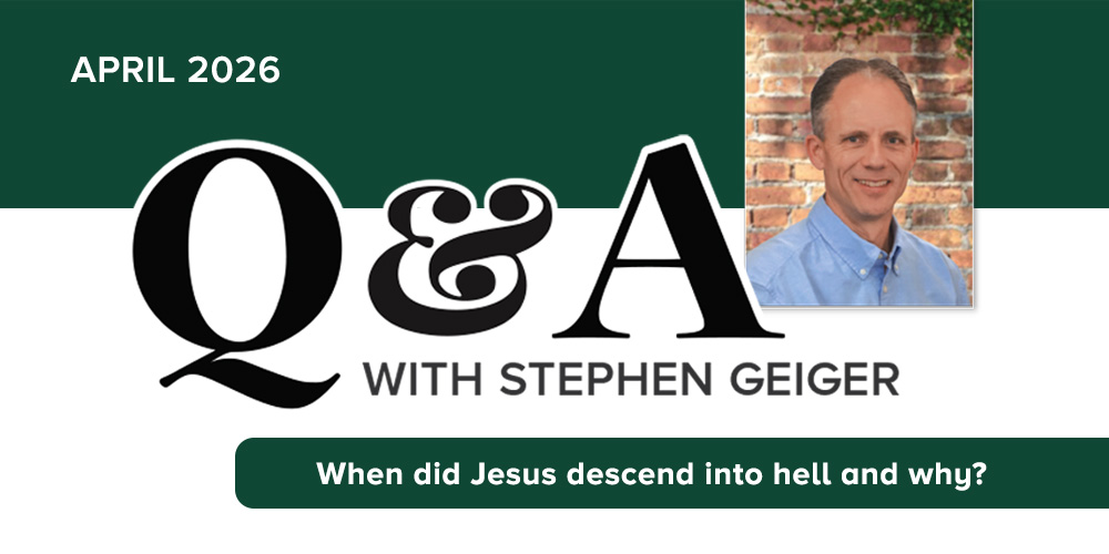 Question and Answer stephen geiger
