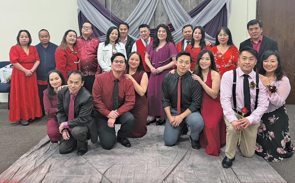 Couples at Faith Hmong, Anchorage, Alaska