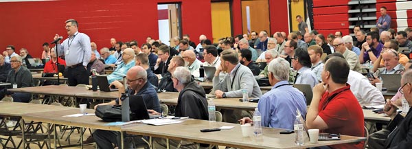 Michigan District convention was held at Michigan Lutheran Seminary, Saginaw, Mich.