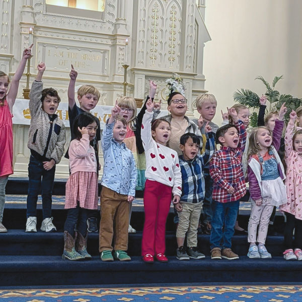 Students at St. Lucas, Milwaukee