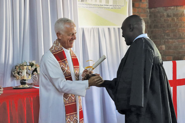 Graduation ceremony at the Lutheran Church of Central Africa Seminary