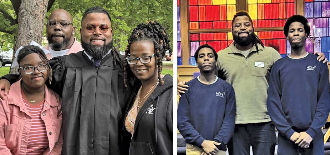 Kerigiti (Keri) Jackson with family and brothers