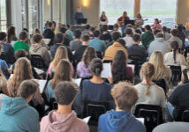 KML morning service students