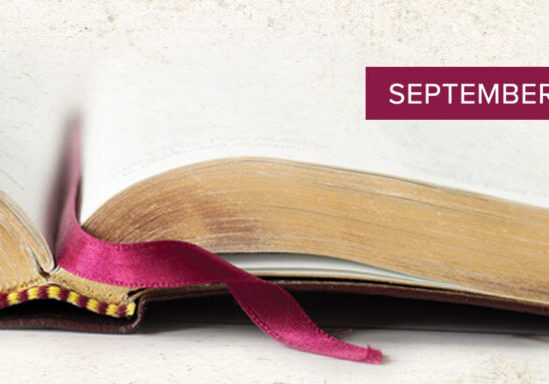 close up of open bible