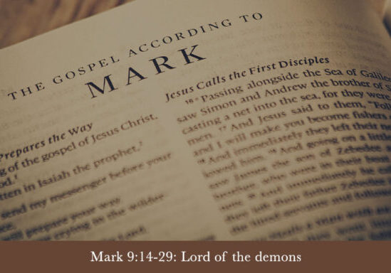 gospel of mark bible page bible study