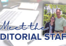 editorial staff Stephen Geiger and his wife