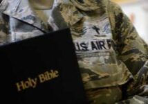 holy bible and military us air force