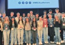 Twenty-four students from Wisconsin Lutheran High School,